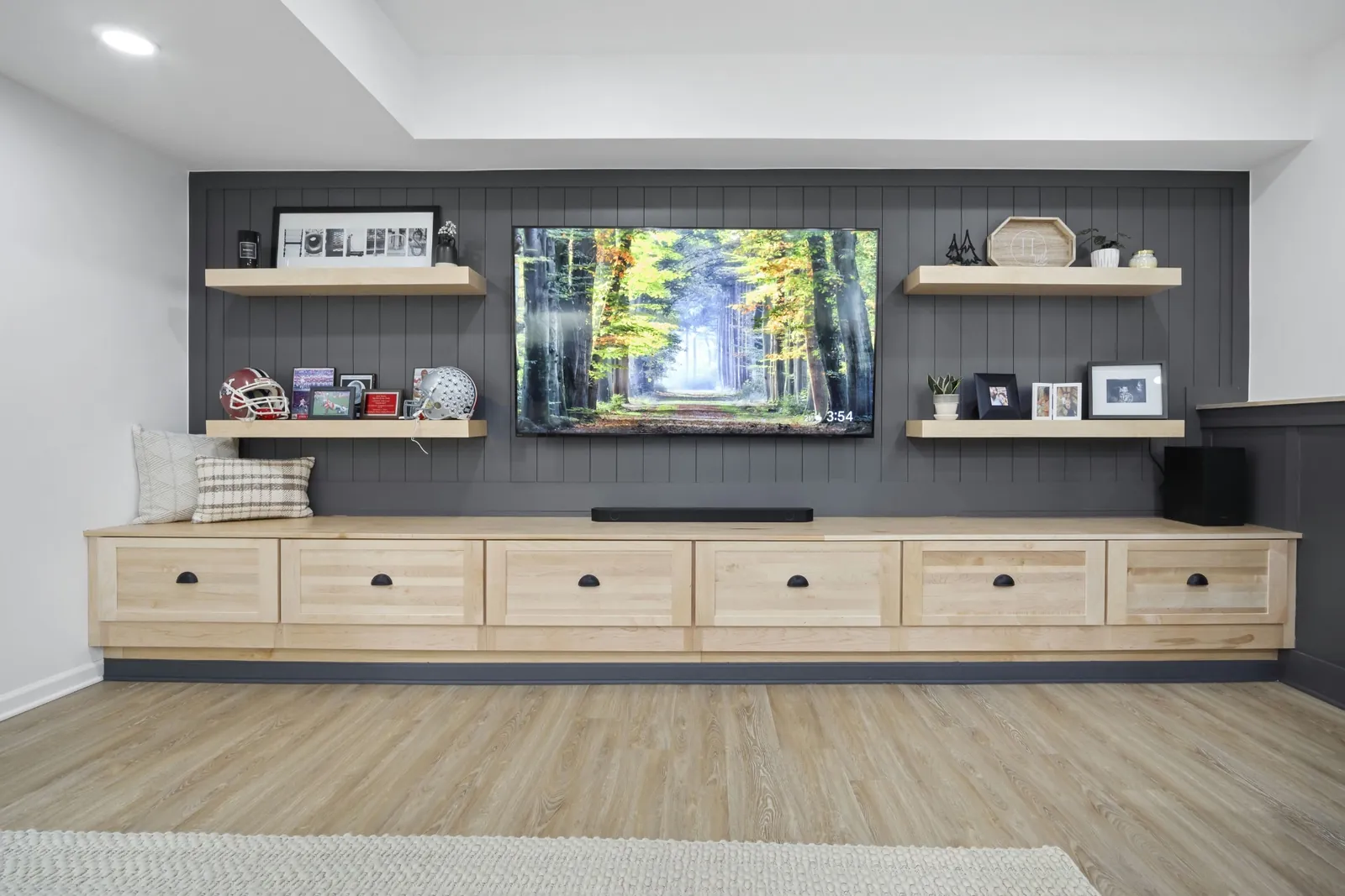 Basements remodel by Gentry Custom Remodeling