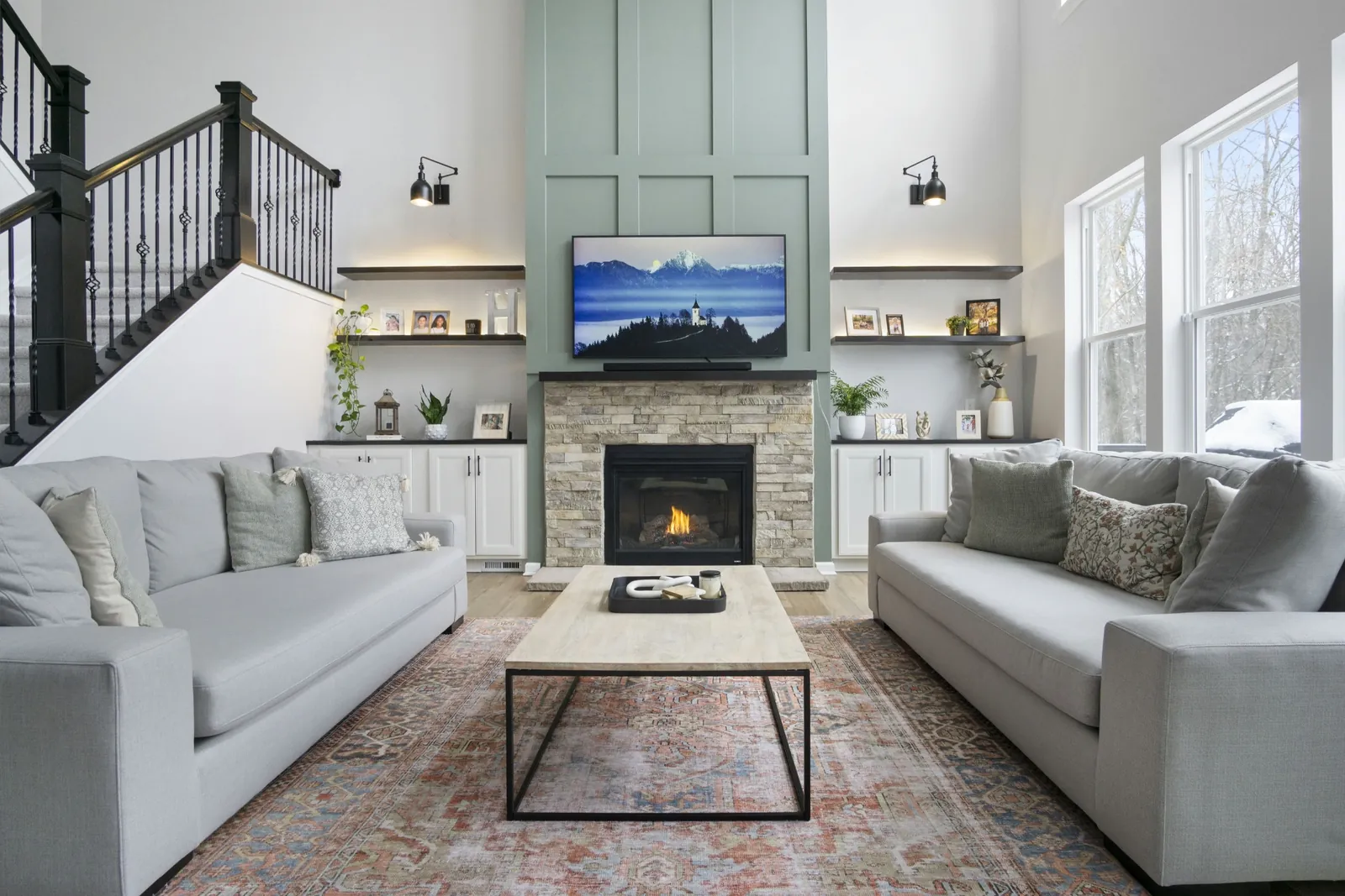 Living Spaces remodel by Gentry Custom Remodeling