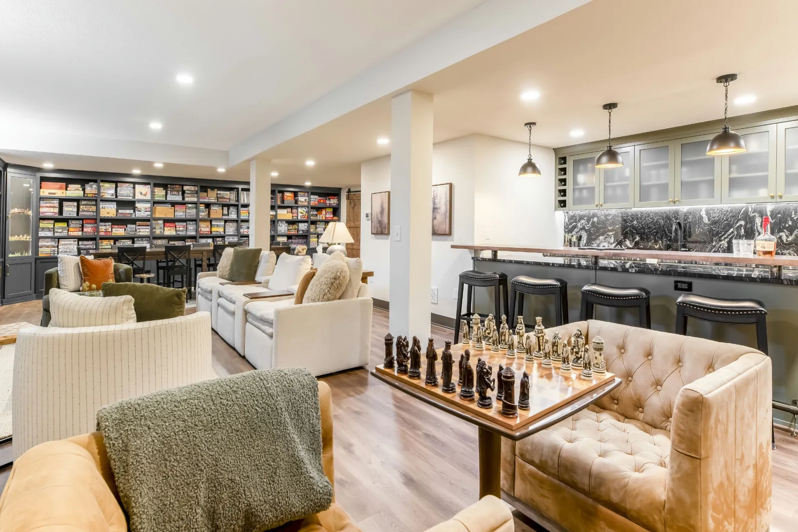 Basements remodel by Gentry Custom Remodeling